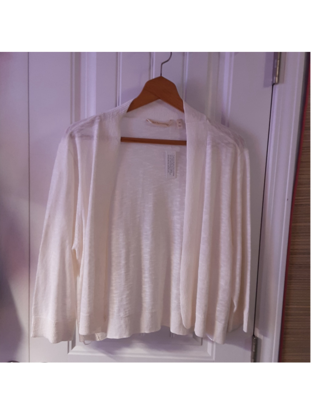 Women's Soft Surroundings Cardigan 1X White